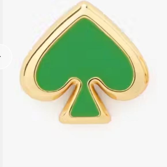 Everyday Kate Spade Enamel Studs In Green New - Picture 2 of 3